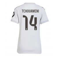 Real Madrid Aurelien Tchouameni #14 Hjemmebanetrøje Dame 2025-26 Kortærmet